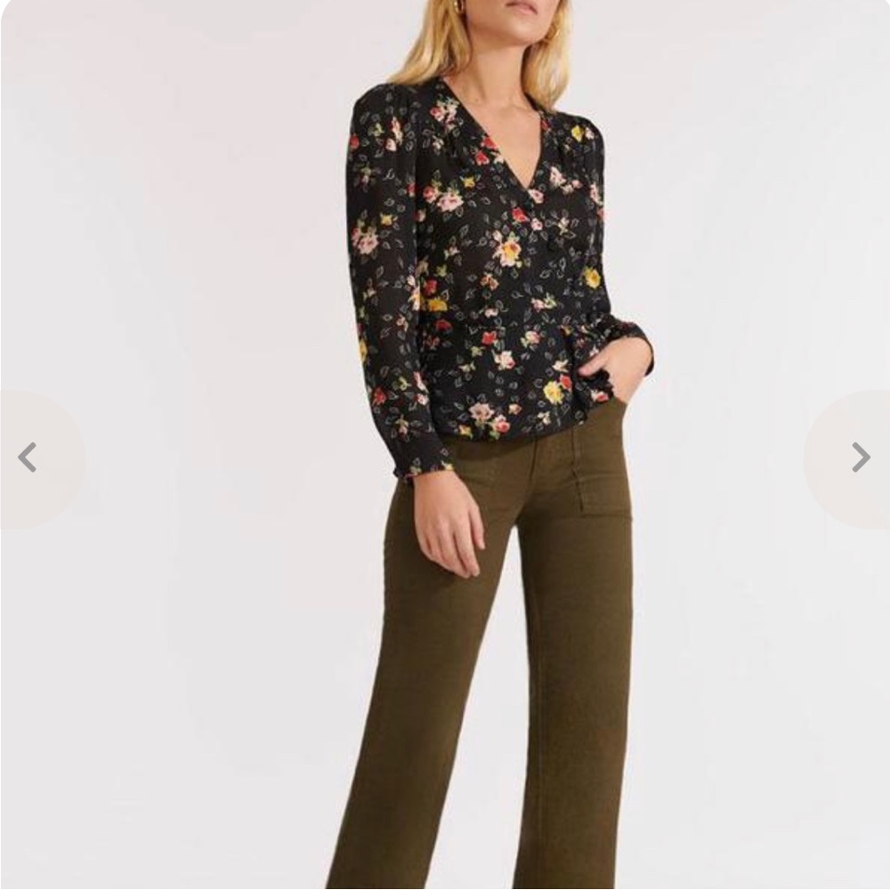 Veronica Beard Kiona silk blouse